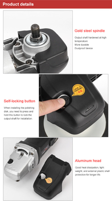 1800W 3000RPM Ηλεκτρικός λαστρέας αυτοκινήτων για την λαστρική επιφάνειας 48.5*17*14.5cm Εσωτερικό μέγεθος