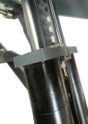 110mm MIN HEIGHT CE 3.5T Super-thin Scissor Car Lifter για ομαλή ανύψωση οχημάτων
