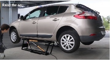 3500kg Ανυψωτική χωρητικότητα Γρήγορη κινητή φορητή μίνι τραπέζι ανύψωσης αυτοκινήτων για την αυτοκινητική συντήρηση