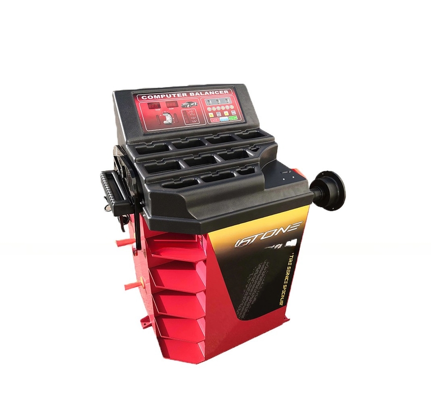 Απλότητα του χειριστή 0.75kw/1.1kw Motor Power Car Wheel Balance για μηχανές εργαστηρίου